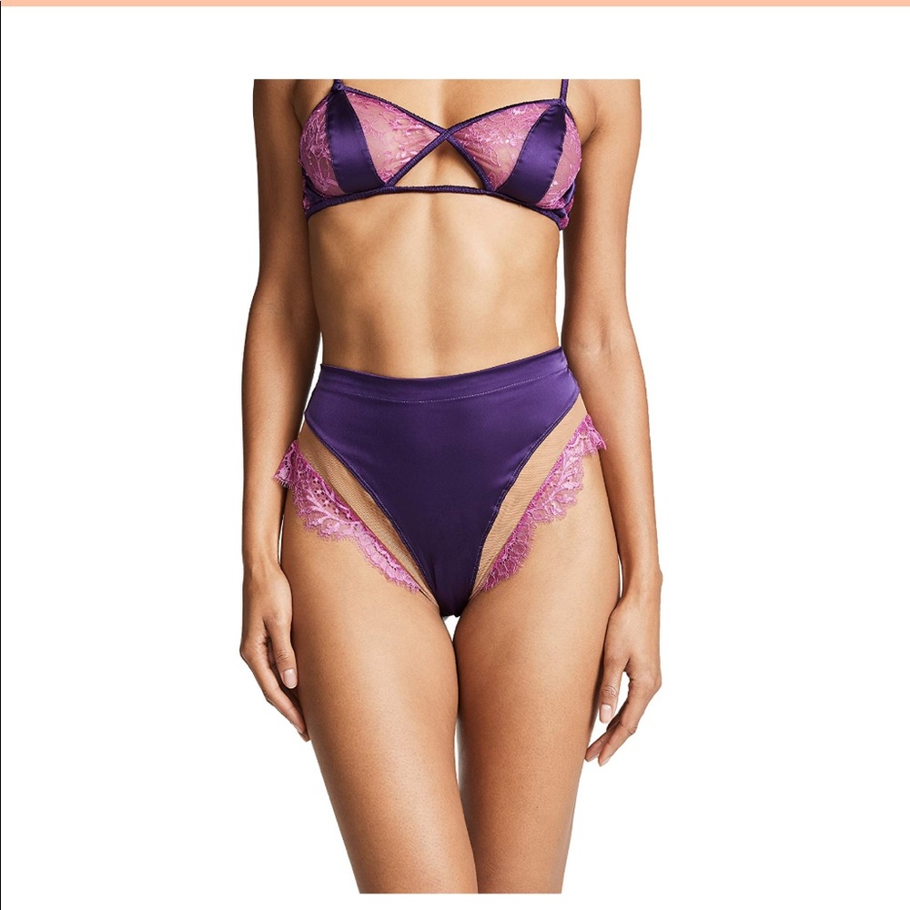 Silk bra and panties